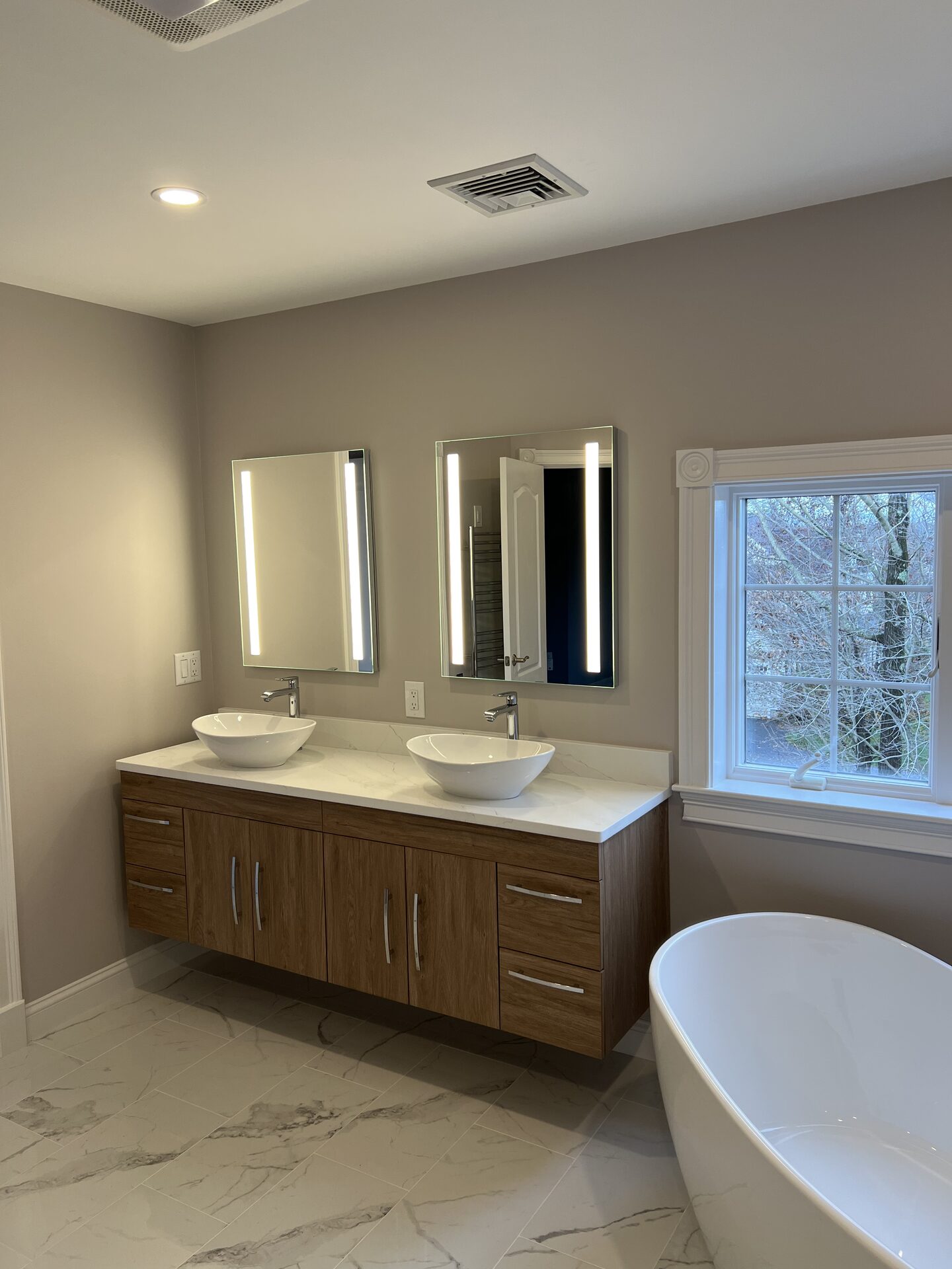 Bathrooms project example