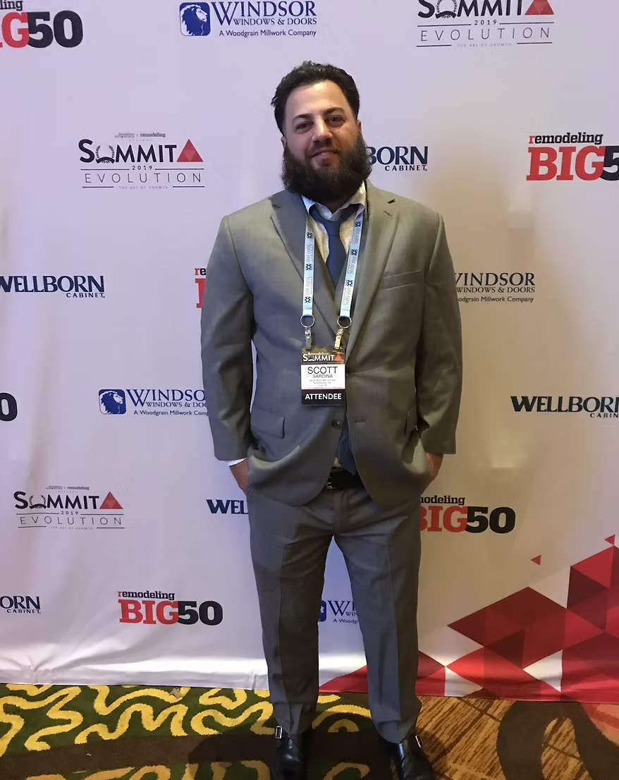 Scott Sardina, owner of Sardina Custom Remodeling in Natick MA